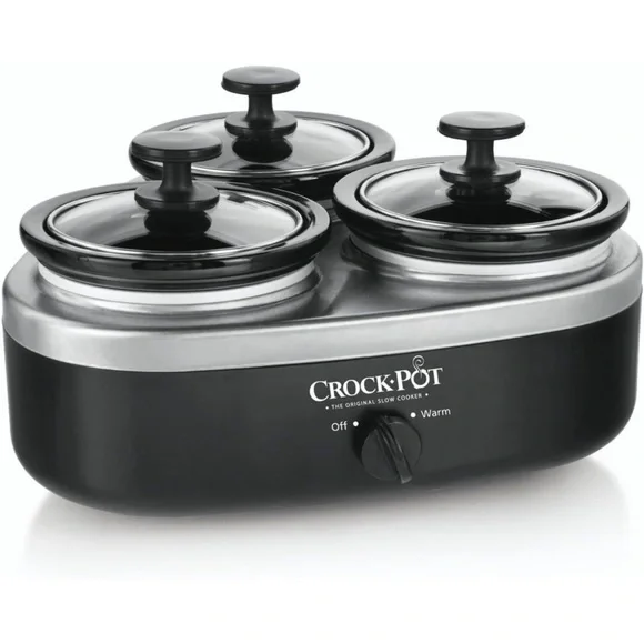 Crock- Pot Little Triple  Dipper - NIB - Picture 6 of 10